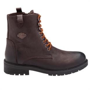 Harley Davidson Adam YT Brown Deri Erkek Bot