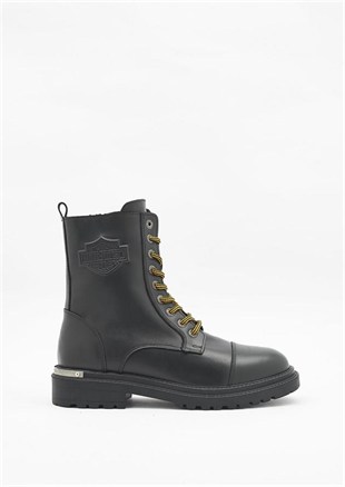 Harley Davidson Atacama Black Deri Erkek Bot