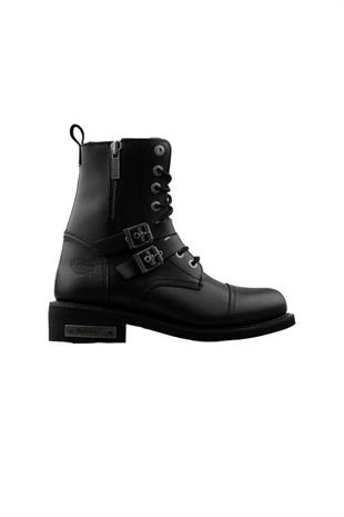 Harley Davidson Austın Black Deri Erkek Bot