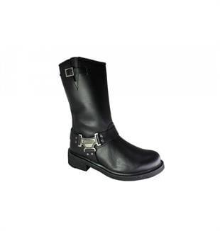 Harley Davidson Bailey Black Deri Erkek Çizme