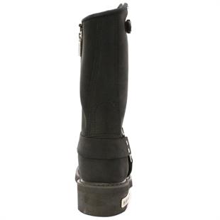 Harley Davidson Bailey Black Nubuk Erkek Çizme