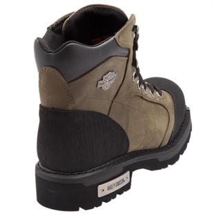 Harley Davidson Clemente Grey Crazy Deri Erkek Bot