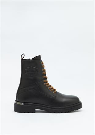 Harley Davidson Coro Black Deri Erkek Bot