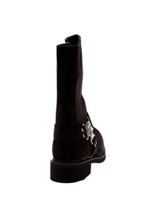 Harley Davidson Dean Black Nubuk Erkek Çizme