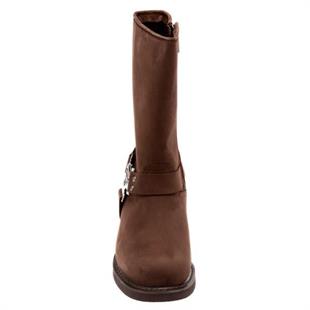 Harley Davidson Dean Dark Brown Nubuk Erkek Çizme
