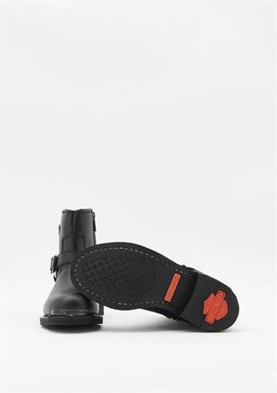 Harley Davidson Devi Black Deri Kadın Bot