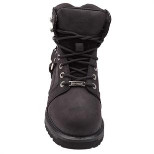 Harley Davidson Edgemor Black Deri Nubuk Erkek Bot