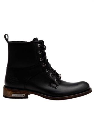 Harley Davidson Edward Black Deri Erkek Bot