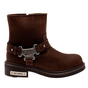 Harley Davidson Estes Brown Nubuk Erkek Bot