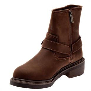 Harley Davidson Estes Brown Nubuk Erkek Bot