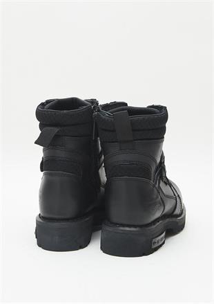 Harley Davidson Franco WP Black Deri Erkek Bot