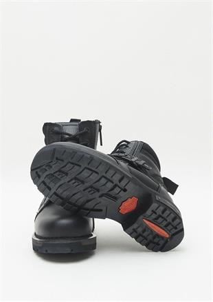 Harley Davidson Franco Wp Black Nubuk Erkek Bot