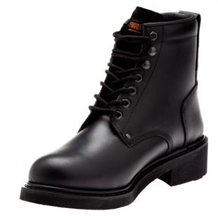 Harley Davidson Gibson Black Deri Kadın Bot
