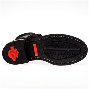 Harley Davidson Gibson Black Nubuk Kadın Bot
