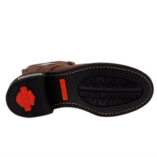 Harley Davidson Gibson Dark Brown Nubuk Erkek Bot