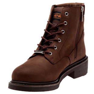 Harley Davidson Jim Dark Brown Nubuk Erkek Bot