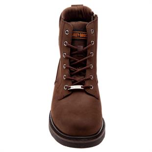 Harley Davidson Jim Dark Brown Nubuk Kadın Bot
