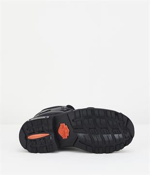 Harley Davidson Keates Black Deri ERkek Bot