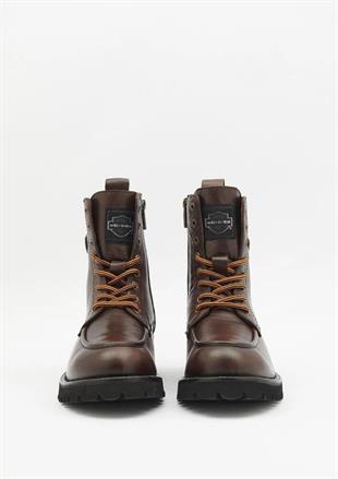 Harley Davidson Khalifa Dark Brown Deri Erkek Bot