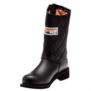Harley Davidson Laconia 644 Black Deri Erkek Çizme