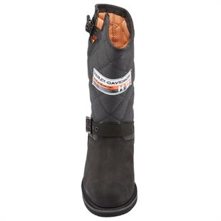 Harley Davidson Laconia 644 Black Nubuk Kadın Çizme