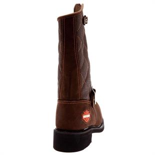 Harley Davidson Laconia 644 Brown Nubuk Kadın Çizme