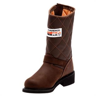 Harley Davidson Laconia 644 Brown Nubuk Kadın Çizme
