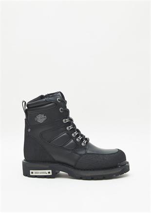 Harley Davidson Millo Black Deri Erkek Bot