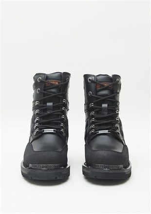 Harley Davidson Millo Black Deri Erkek Bot