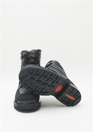 Harley Davidson Millo Black Deri Erkek Bot
