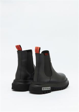Harley Davidson Mourir Black Floater Deri Kadın Bot