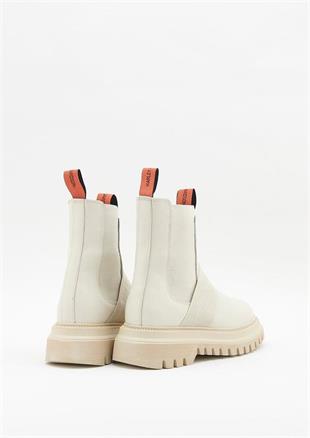 Harley Davidson Nefud Beige Antik Deri Kadın Bot