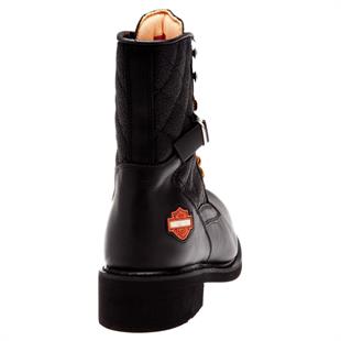 Harley Davidson New Worker Black Deri Erkek Bot