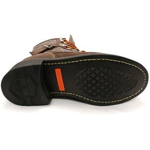 Harley Davidson New Worker Dark Brown Crazy Deri Kadın Bot