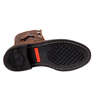 Harley Davidson New Worker Dark Brown Nubuk Erkek Bot