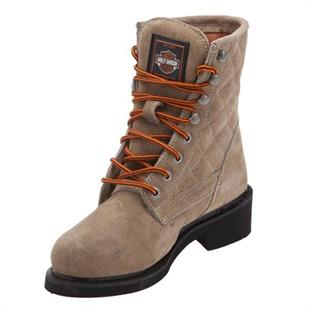 Harley Davidson New Worker Taupe Süet Kadın Bot
