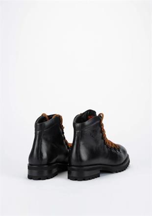 Harley Davidson Notley Black Deri Erkek Bot