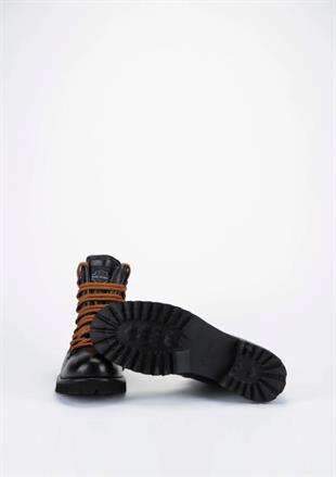 Harley Davidson Notley Black Deri Erkek Bot