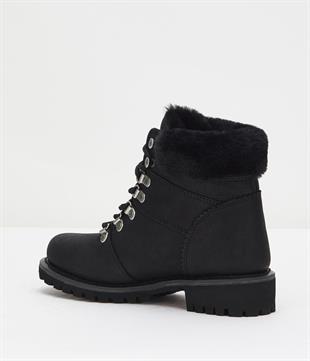 Harley Davidson Picard Black Nubuk Kadın Bot