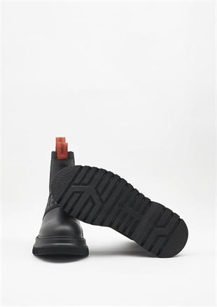 Harley Davidson Polperro Black Deri Erkek Bot