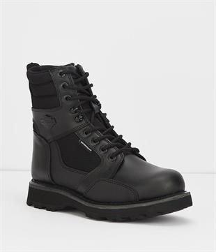 Harley Davidson Putnam Wp Black Deri Erkek Bot
