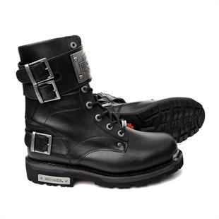 Harley Davidson Ricketson Black Deri Kadın Bot