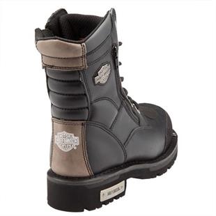 Harley Davidson Riddick Black Deri Erkek Bot