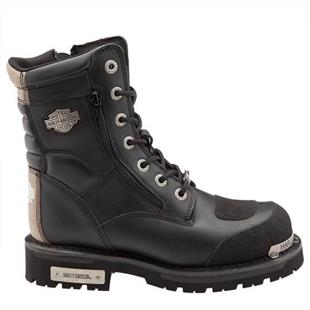 Harley Davidson Riddick Black Deri Kadın Bot