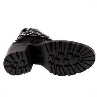 Harley Davidson Run Black Deri Kadın Bot