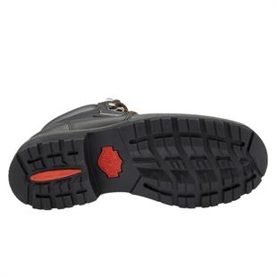 Harley Davidson Templin Lo Black Nubuk Erkek Bot