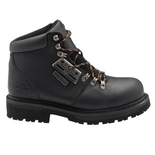 Harley Davidson Templin Lo Black Nubuk Erkek Bot
