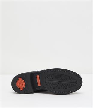 Harley Davidson Workers 418 Black Deri Erkek Bot
