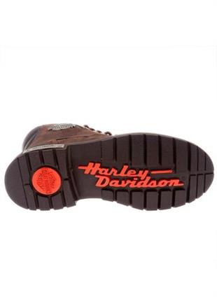 Harley Davidson  Zak Dark Brown Nubuk Erkek Bot