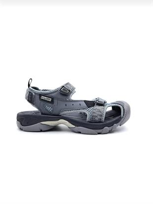 Humtto 740093B-2 Gri Kadın Sandalet